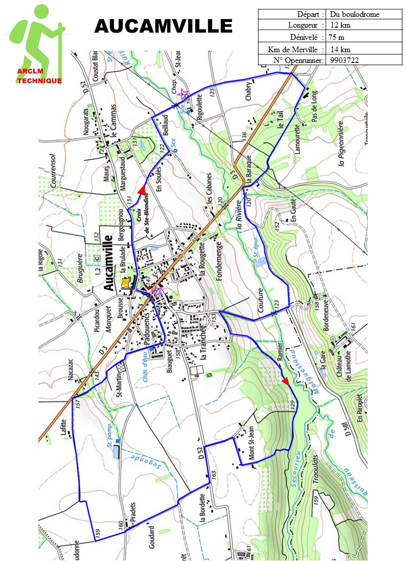 Randonnée à Aucamville